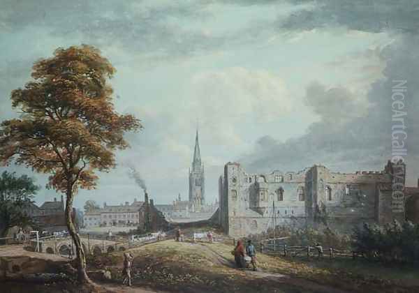 Windsor Oil Painting by Paul Sandby