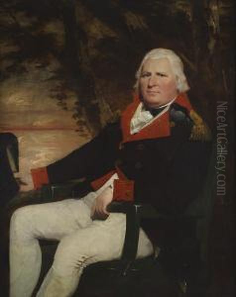 Three-quarter Length Portrait Of Governor Henry Hamilton Oil Painting by Sir Henry Raeburn