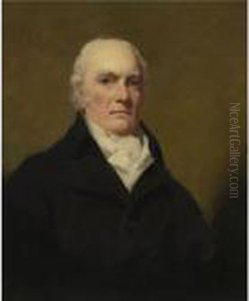 Portrait Of Robert Allan Of Kirkliston (1740-1818) Oil Painting by Sir Henry Raeburn