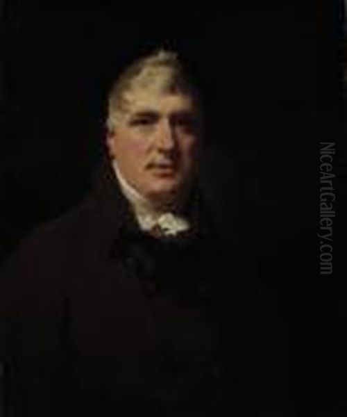 Portrait Of John Rennie Oil Painting by Sir Henry Raeburn