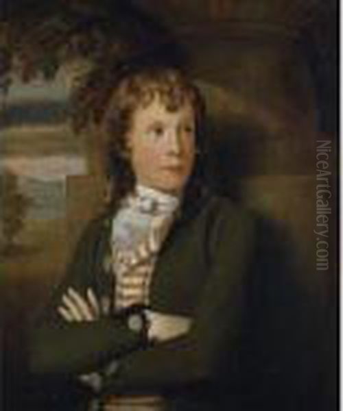 Portrait Of William Robertson Oil Painting by Sir Henry Raeburn