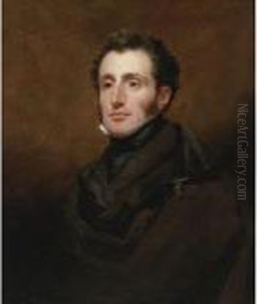 Portrait Of The Honorable Charles Francis Stuart Oil Painting by Sir Henry Raeburn