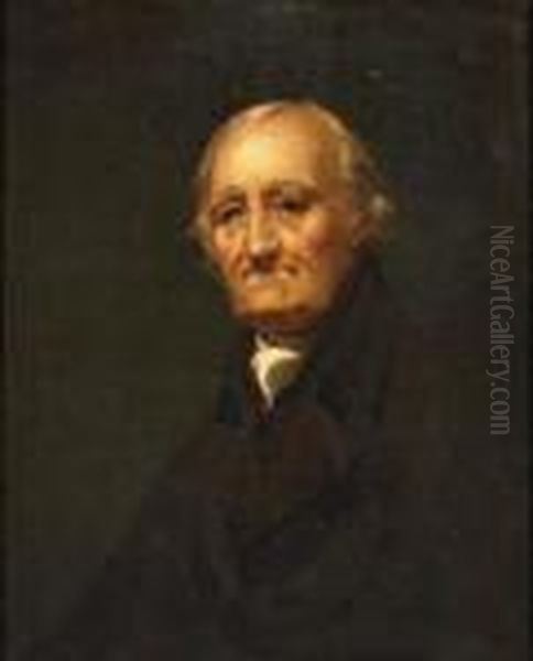 A Portrait Of James Wardrop Of Torbane Hill, Half-length Oil Painting by Sir Henry Raeburn