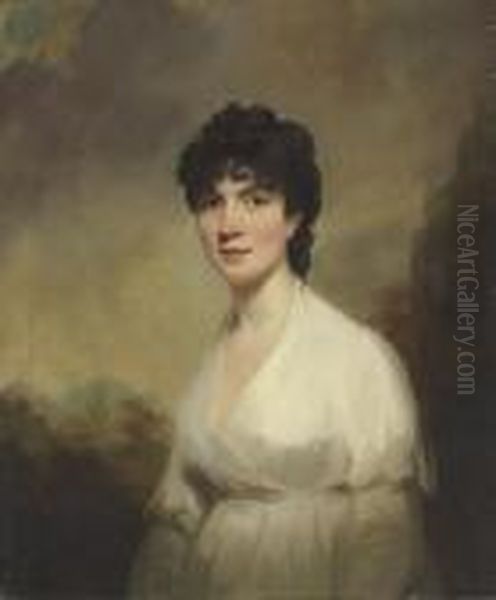 Portrait Of A Lady Oil Painting by Sir Henry Raeburn