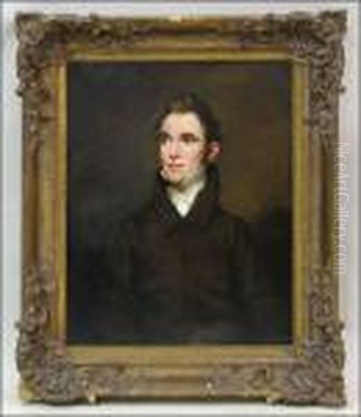 [attributed To] Portrait Of Agentleman Oil Painting by Sir Henry Raeburn