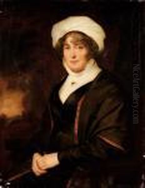 Ritratto Di Gentildonna Oil Painting by Sir Henry Raeburn