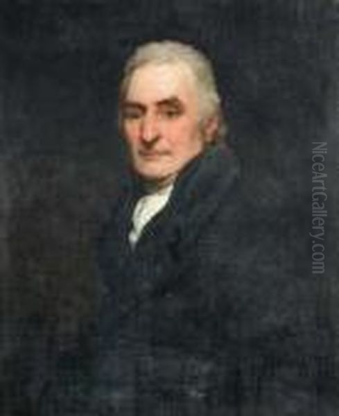 Portrait Of The Reverend Dr James Gilbert Oil Painting by Sir Henry Raeburn