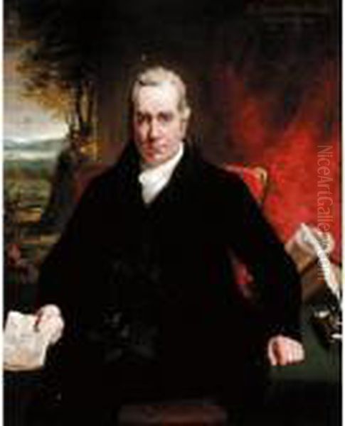 Portrait Of William Adam Of Blair Adam Oil Painting by Sir Henry Raeburn