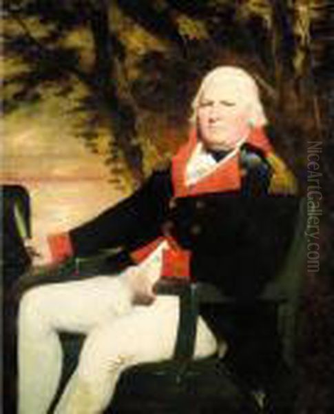 Portrait Of Governor Henry Hamilton Oil Painting by Sir Henry Raeburn