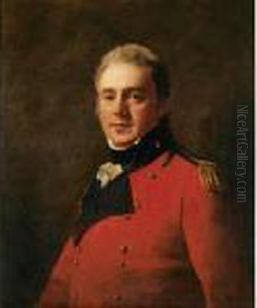 Portrait Of An Officer Oil Painting by Sir Henry Raeburn