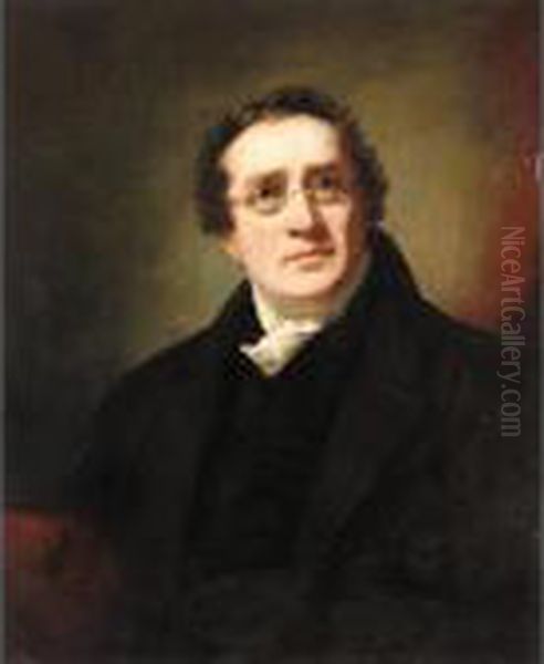 Portrait Of Professor George Joseph Bell (1770-1843) Oil Painting by Sir Henry Raeburn