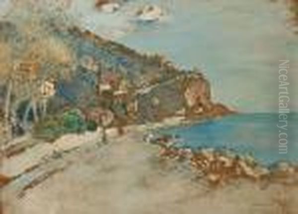 Beaulieu-sur-mer Oil Painting by Jean-Francois Raffaelli