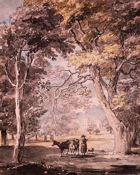 The Encampment on Blackheath Oil Painting by Paul Sandby