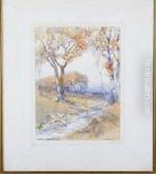 L'automne Oil Painting by Victor Noble Rainbird