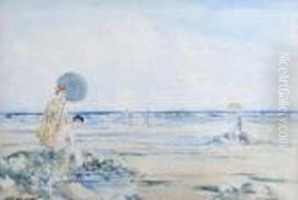 Full Summer Oil Painting by Victor Noble Rainbird