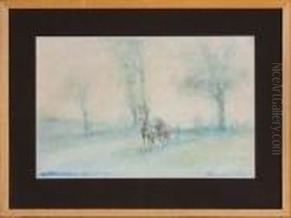 Ploughing: Yorks Oil Painting by Victor Noble Rainbird