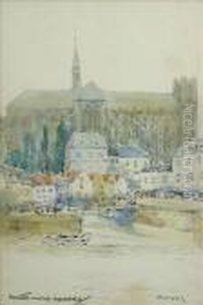 Amiens Oil Painting by Victor Noble Rainbird