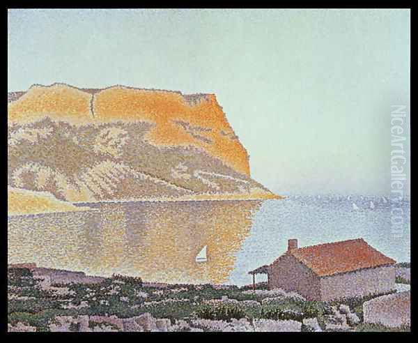 Cap Canaille, Cassis Oil Painting by Paul Signac