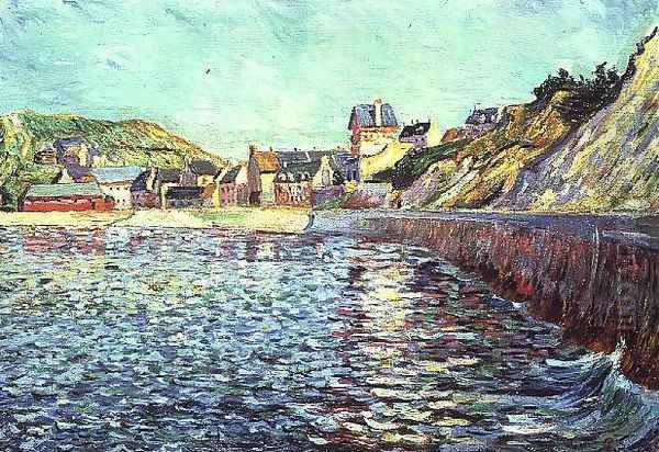 Port-en-Bessin, Calvados, c.1884 Oil Painting by Paul Signac