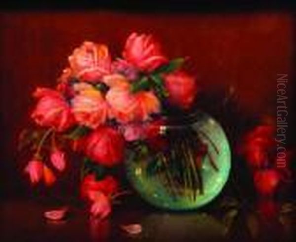 Florero Oil Painting by Alfredo Ramos Martinez