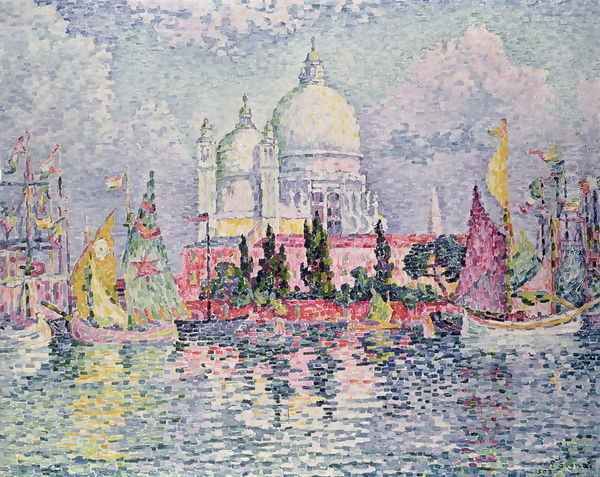 Santa Maria della Salute, 1908 Oil Painting by Paul Signac