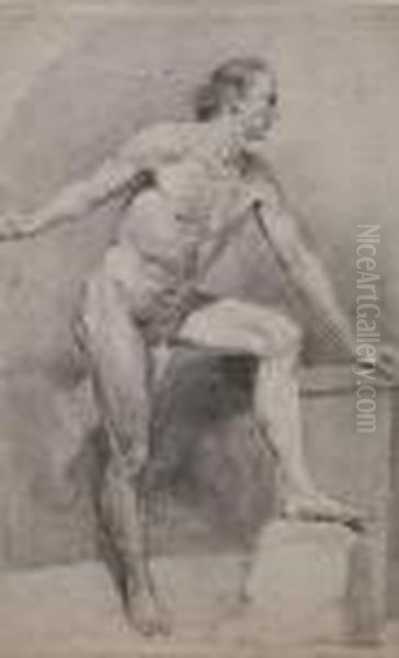 Anatomical Studyof A Man Oil Painting by Allan Ramsay