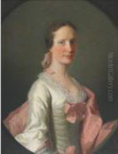 Cecilia Craigie Oil Painting by Allan Ramsay