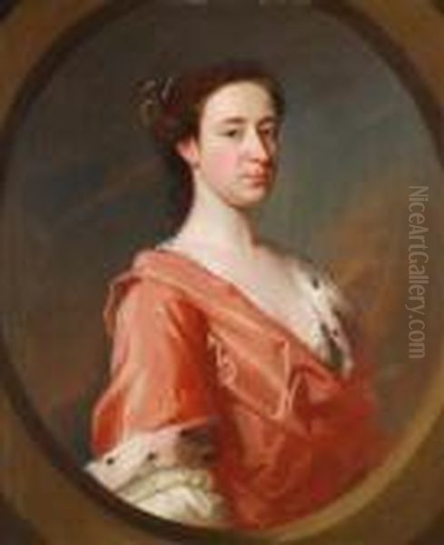 Portrait Of A Lady Oil Painting by Allan Ramsay