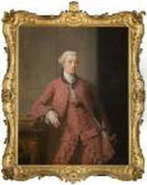 Portrait Of Sir William Guise Oil Painting by Allan Ramsay