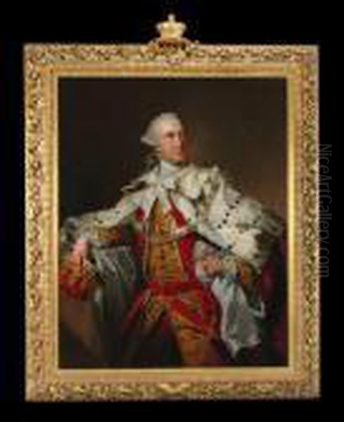 Portrait Of Charles Powlett Oil Painting by Allan Ramsay