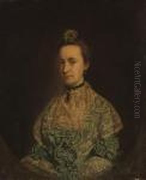 Portrait Of A Lady Oil Painting by Allan Ramsay