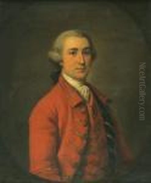 Portrait Of Walter Scott, M.d. Oil Painting by Allan Ramsay