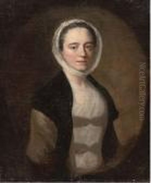 Portrait Of A Lady Oil Painting by Allan Ramsay