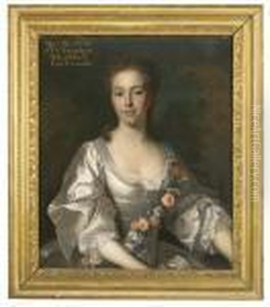 Portrait Of A Lady Oil Painting by Allan Ramsay