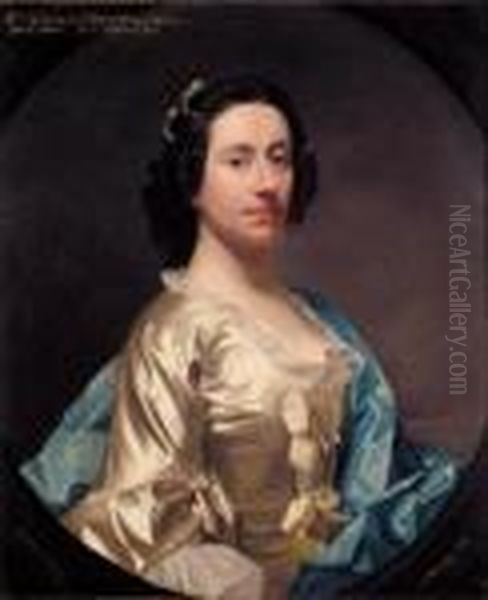 Grizel Miller Oil Painting by Allan Ramsay