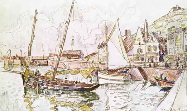 Granville, 1931 Oil Painting by Paul Signac