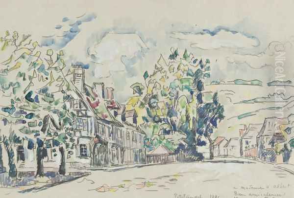 Le Petit Andelys Oil Painting by Paul Signac