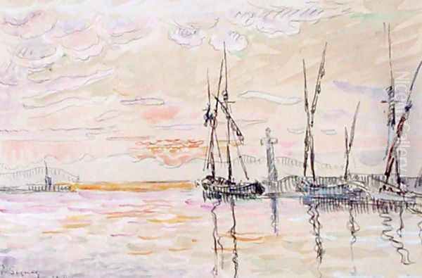 St. Tropez, 1918 Oil Painting by Paul Signac