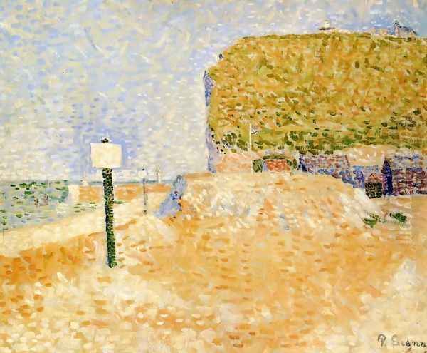 Fecamp, Sunshine Oil Painting by Paul Signac