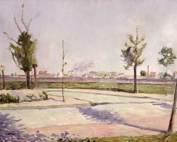 The Road to Gennevilliers, 1883 Oil Painting by Paul Signac