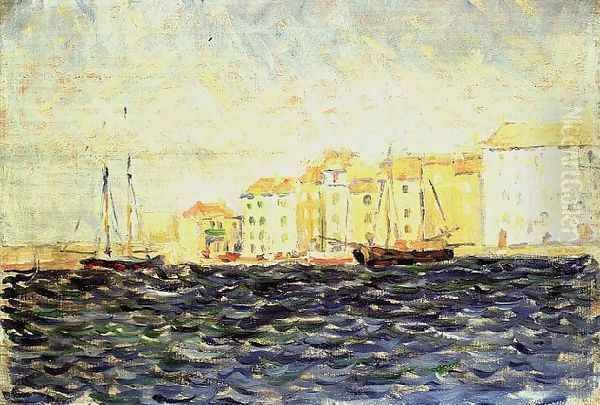 St. Tropez 2 Oil Painting by Paul Signac