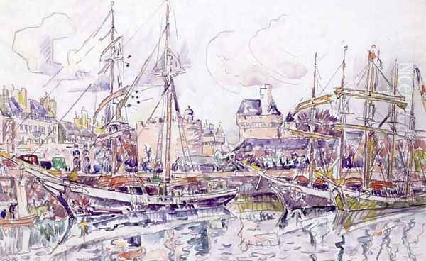 St. Malo, 1930 Oil Painting by Paul Signac