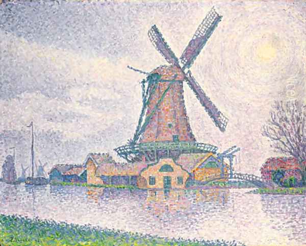 Moulin d'Edam Oil Painting by Paul Signac