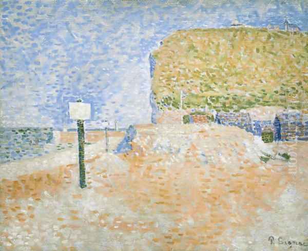 Fecamp. Soleil Oil Painting by Paul Signac