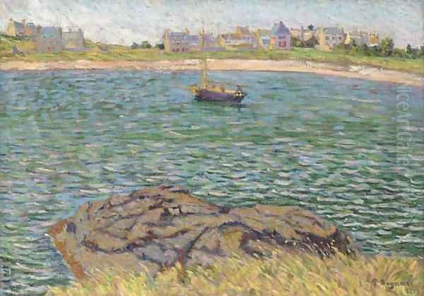 Saint-Briac, Le Bechet Oil Painting by Paul Signac