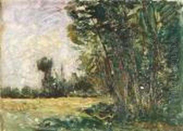 Paysage Oil Painting by Francois Auguste Ravier