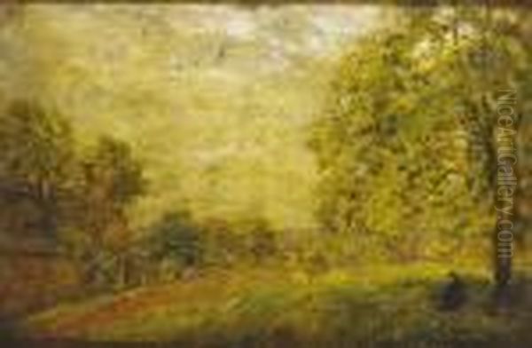 Paysage Oil Painting by Francois Auguste Ravier