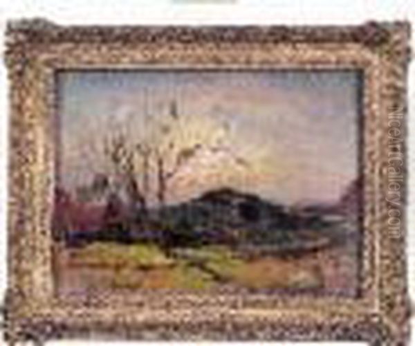 Paysage Oil Painting by Francois Auguste Ravier