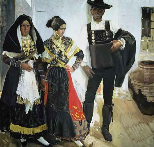 Salamancans, 1912 Oil Painting by Joaquin Sorolla Y Bastida