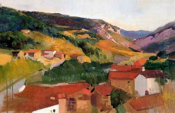 Valle del Roncal Oil Painting by Joaquin Sorolla Y Bastida